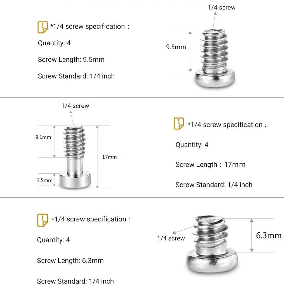Набор винтов SmallRig 1713 Hex Screw Pack Набор винтов SmallRig 1713 Hex Screw Pack