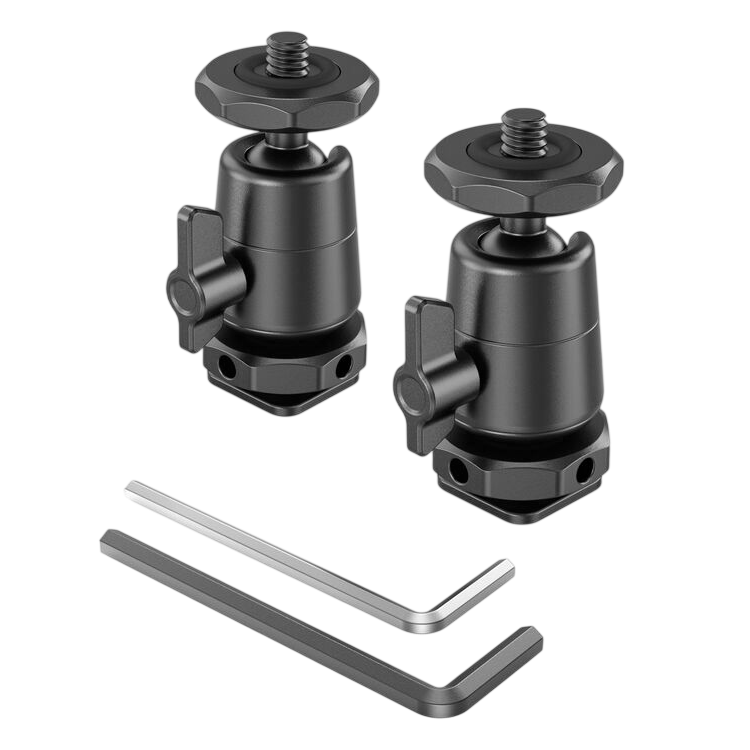 Комплект креплений SmallRig 2948B Mini Ball Head (2шт) Комплект креплений SmallRig 2948B Mini Ball Head (2шт)