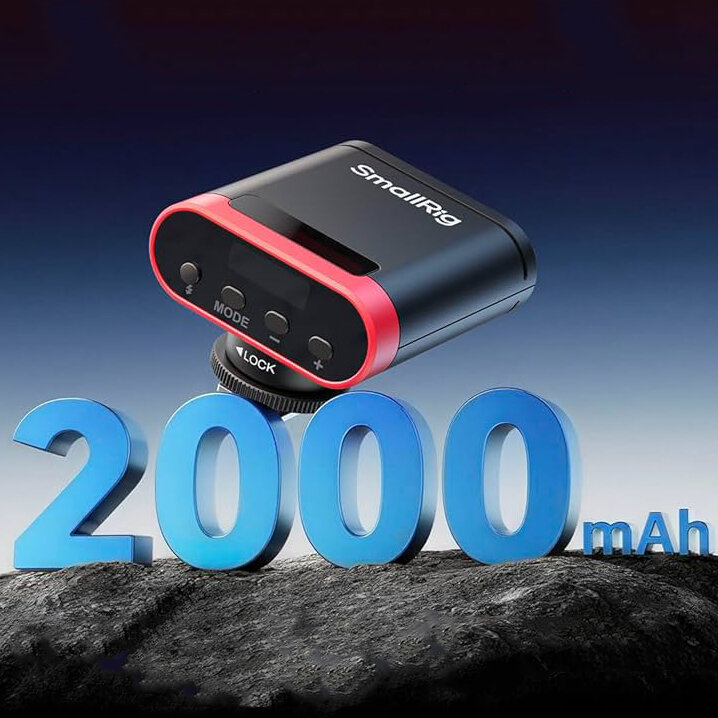 Фотовспышка SmallRig RS20 mini Speedlite Серебро Фотовспышка SmallRig RS20 mini Speedlite Серебро