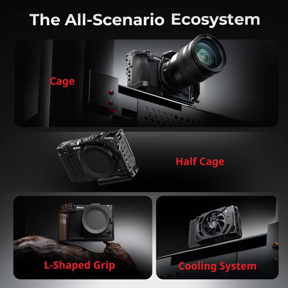 Клетка SmallRig 5905 Half для Nikon ZR Клетка SmallRig 5905 Half для Nikon ZR