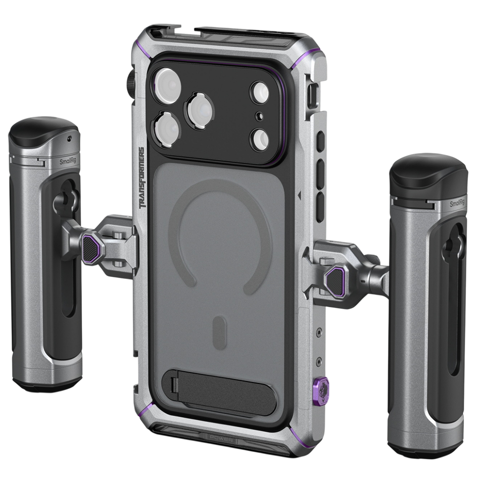 Клетка SmallRig для iPhone 17 Pro "Megatron Edition" Клетка SmallRig для iPhone 17 Pro "Megatron Edition"