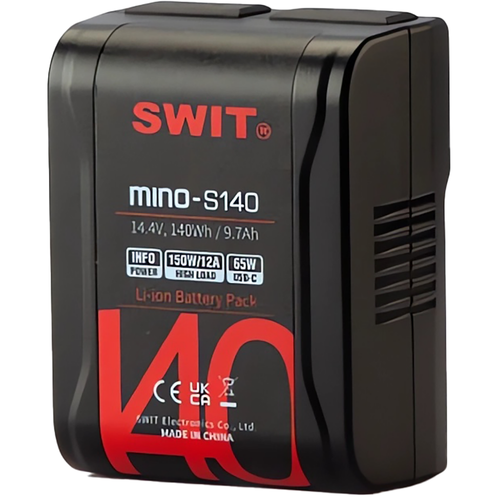 Аккумулятор SWIT MINO-S140 V-mount 140Wh Аккумулятор SWIT MINO-S140 V-mount 140Wh
