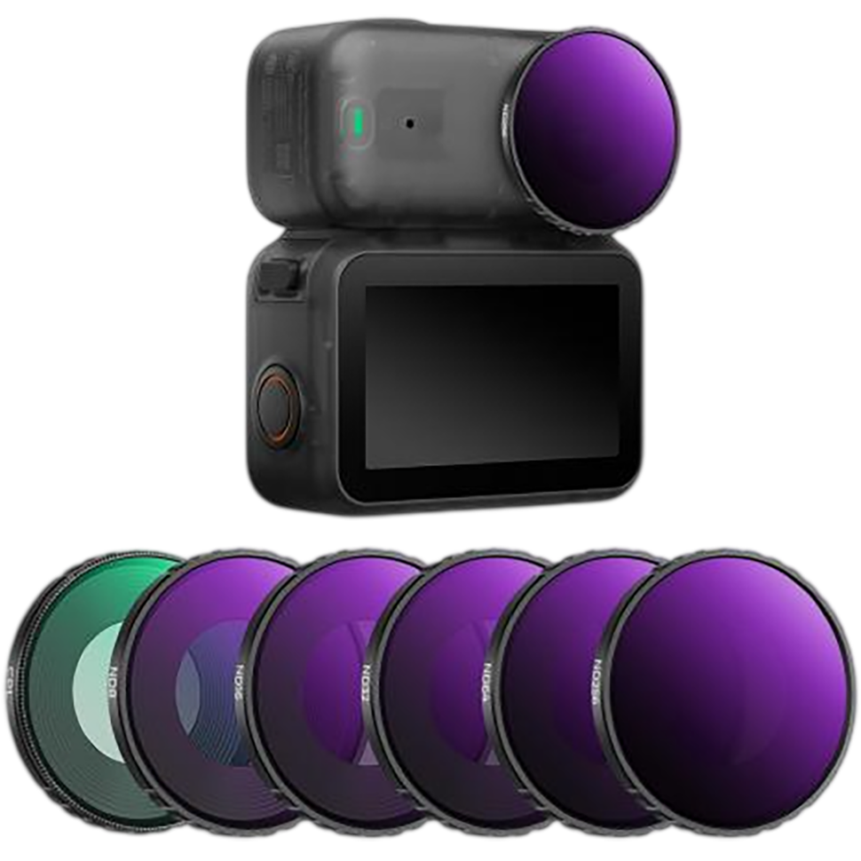 Комплект светофильтров K&F Concept CPL + ND для DJI Osmo Nano (6шт) Комплект светофильтров K&F Concept CPL + ND для DJI Osmo Nano (6шт)