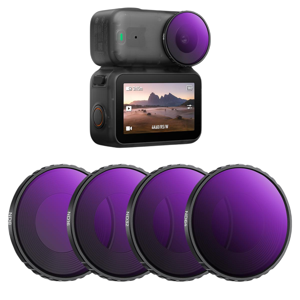 Комплект светофильтров K&F Concept ND для DJI Osmo Nano (4шт) Комплект светофильтров K&F Concept ND для DJI Osmo Nano (4шт)