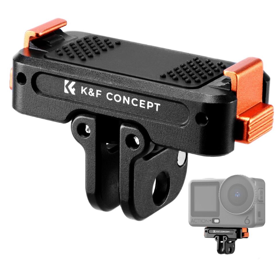 Адаптер K&F Concept Magnetic QR Adapter для DJI Osmo Nano/Osmo Action 6 (Folding) Адаптер K&F Concept Magnetic QR Adapter для DJI Osmo Nano/Osmo Action 6 (Folding)