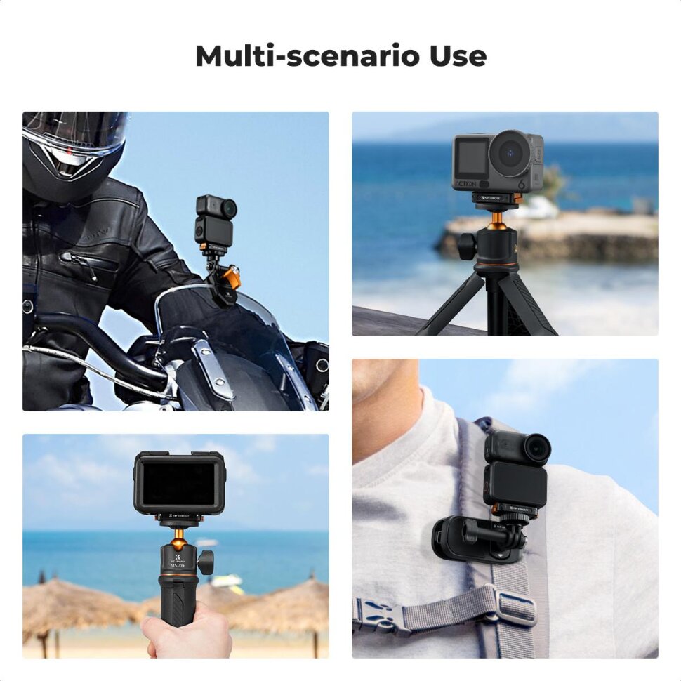 Адаптер K&F Concept Magnetic QR Adapter для DJI Osmo Nano/Osmo Action 6 (No Folding) Адаптер K&F Concept Magnetic QR Adapter для DJI Osmo Nano/Osmo Action 6 (No Folding)