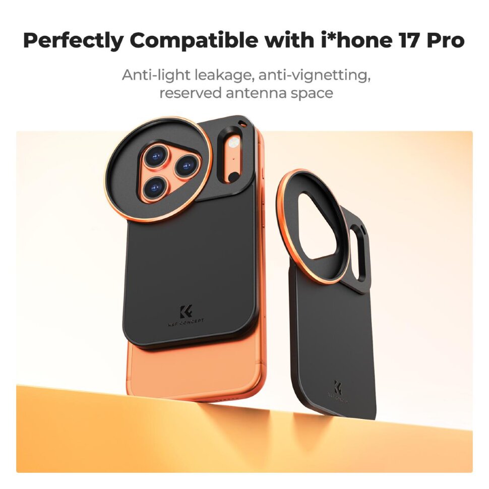 Держатель светофильтра K&F Concept MagSafe для iPhone 17 Pro Держатель светофильтра K&F Concept MagSafe для iPhone 17 Pro