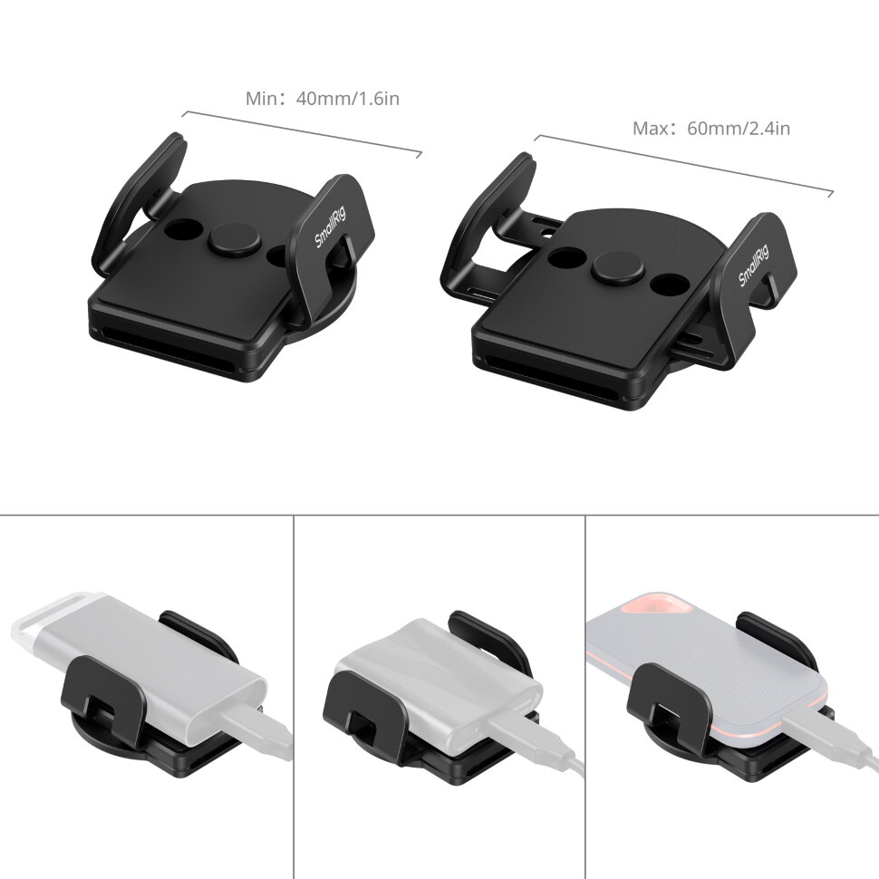 Держатель SSD накопителя SmallRig 5397 Mounting Clamp Держатель SSD накопителя SmallRig 5397 Mounting Clamp