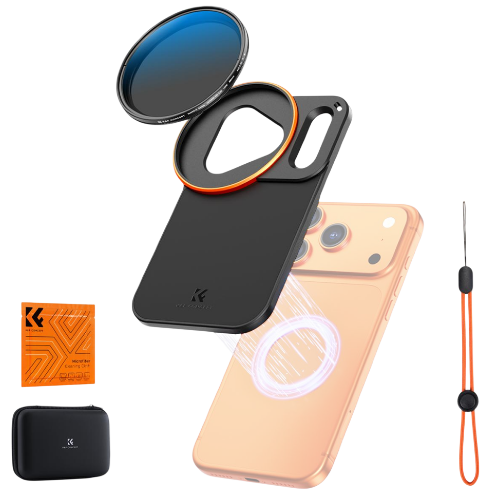 Держатель светофильтра K&F Concept MagSafe CPL для iPhone 17 Pro Держатель светофильтра K&F Concept MagSafe CPL для iPhone 17 Pro