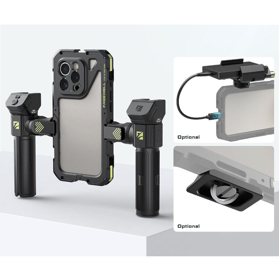 Клетка Freewell Genius Rig Basic для iPhone 17 Pro Max (VND 1-5 stops) Клетка Freewell Genius Rig Basic для iPhone 17 Pro Max (VND 1-5 stops)