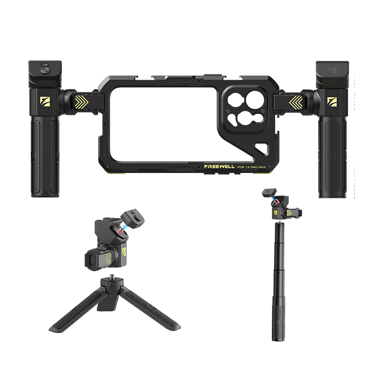 Клетка Freewell Genius Rig Basic для iPhone 17 Pro Max (VND 1-5 stops) Клетка Freewell Genius Rig Basic для iPhone 17 Pro Max (VND 1-5 stops)