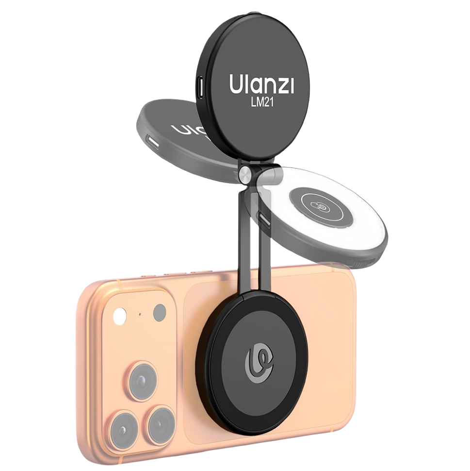 Осветитель Ulanzi LM21 MagSafe Чёрный Осветитель Ulanzi LM21 MagSafe Чёрный