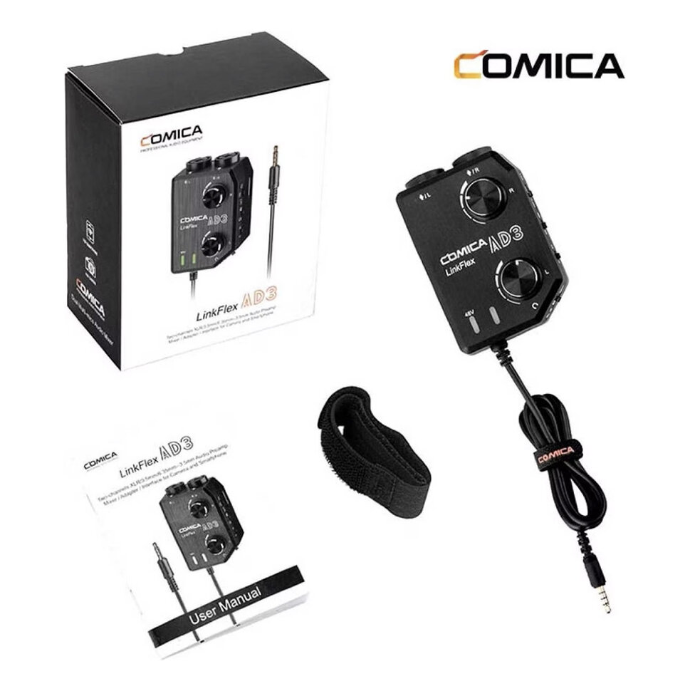 Аудиомикшер CoMica LinkFlex AD3 Аудиомикшер CoMica LinkFlex AD3