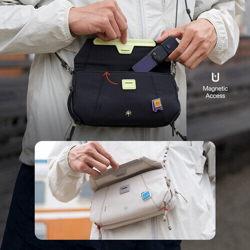 Сумка PGYTECH OneGo Pocket Sling Белая Сумка PGYTECH OneGo Pocket Sling Белая