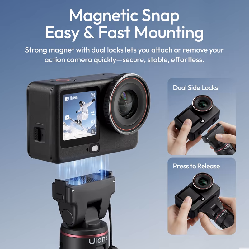 Штатив-монопод Ulanzi MT99 для DJI Osmo Action 6 / Nano Штатив-монопод Ulanzi MT99 для DJI Osmo Action 6 / Nano