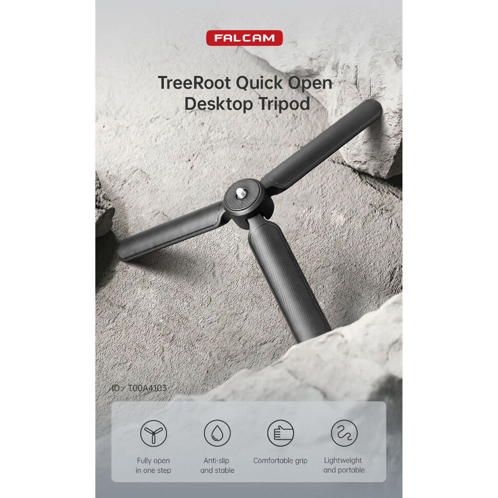 Настольная тренога Falcam TreeRoot Quick Open Настольная тренога Falcam TreeRoot Quick Open