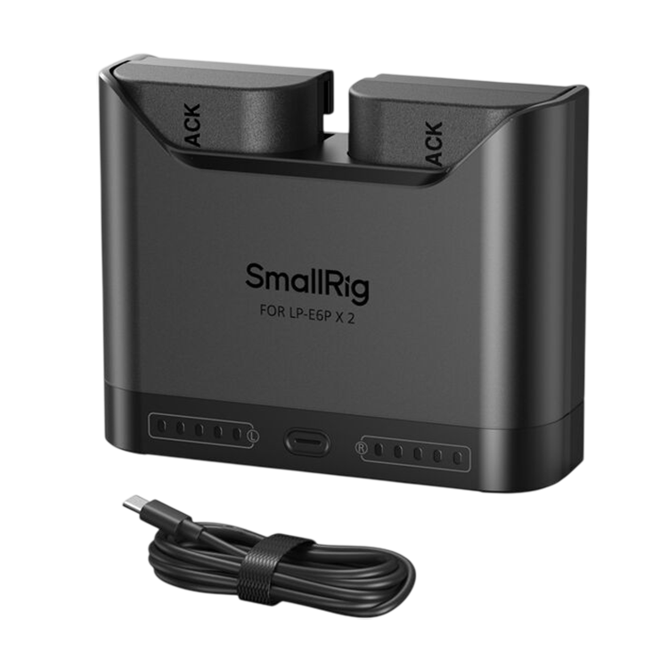 2 аккумулятора LP-E6NH + зарядное устройство SmallRig 5484 Turbo Charging Kit 2 аккумулятора LP-E6NH + зарядное устройство SmallRig 5484 Turbo Charging Kit