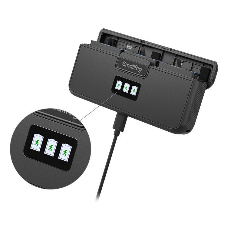 Зарядный кейс SmallRig 5418 для аккумуляторов GoPro 9/10/11/12 Зарядный кейс SmallRig 5418 для аккумуляторов GoPro 9/10/11/12