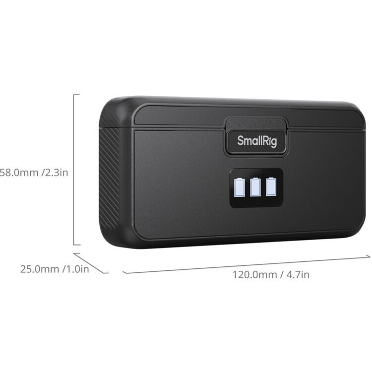 Зарядный кейс SmallRig 5418 для аккумуляторов GoPro 9/10/11/12 Зарядный кейс SmallRig 5418 для аккумуляторов GoPro 9/10/11/12