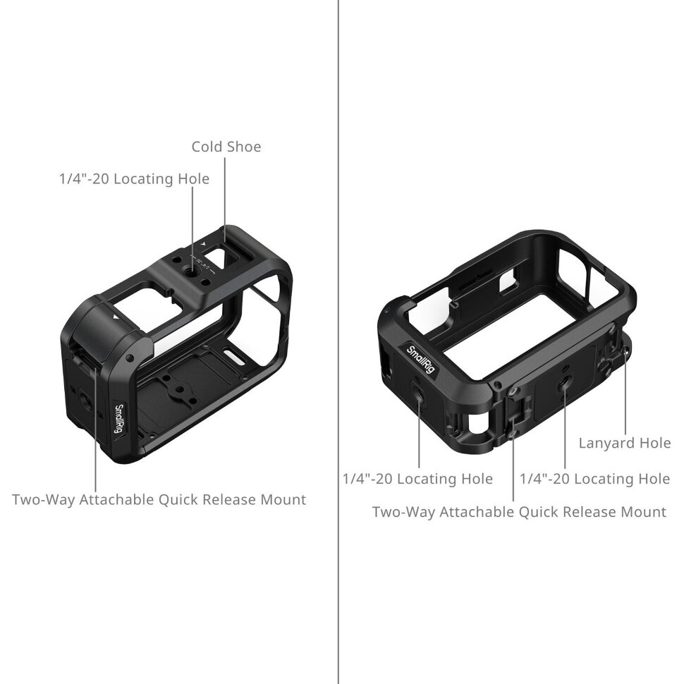 Клетка SmallRig 6374 Advanced Kit для DJI Osmo Action 6 Клетка SmallRig 6374 Advanced Kit для DJI Osmo Action 6