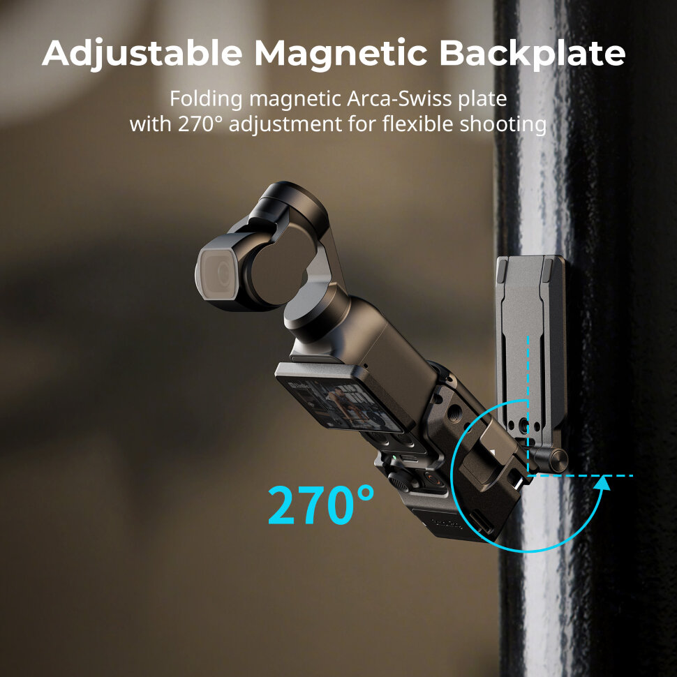 Клетка SmallRig 6003 Magnetic Mount для DJI Osmo Pocket 3/4 Клетка SmallRig 6003 Magnetic Mount для DJI Osmo Pocket 3/4