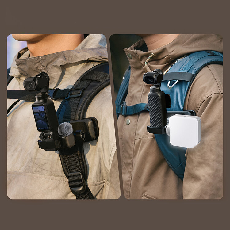 Клипса на рюкзак SmallRig 6052 Backpack Clip для DJI Osmo Pocket 3/4 Клипса на рюкзак SmallRig 6052 Backpack Clip для DJI Osmo Pocket 3/4