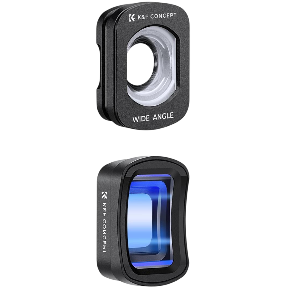 Комплект объективов K&F Concept Wide-Angle + 1.2X Anamorphic для DJI Osmo Pocket 3 / 4