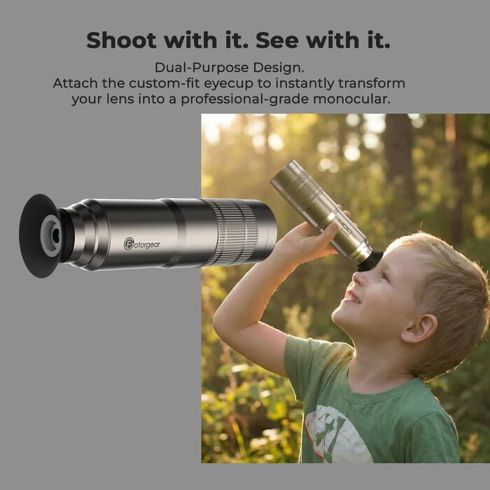Объектив FotorGear Retro 400mm Pro Telephoto T-Mount Объектив FotorGear Retro 400mm Pro Telephoto T-Mount