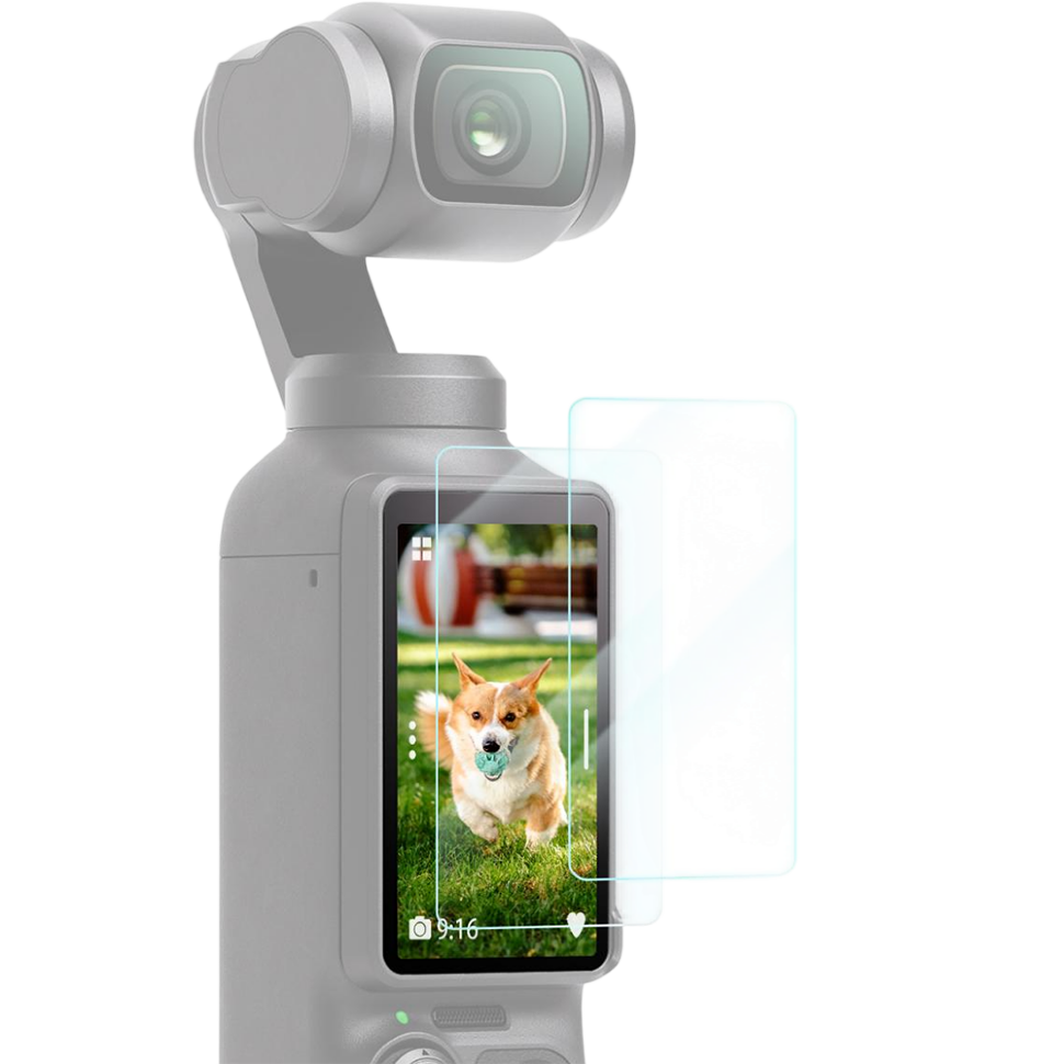 Защитное стекло K&F Concept для DJI Osmo Pocket 3/4 (2шт)