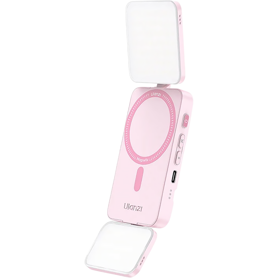 Осветитель Ulanzi GL01 GlowUp MagSafe Розовый Осветитель Ulanzi GL01 GlowUp MagSafe Розовый