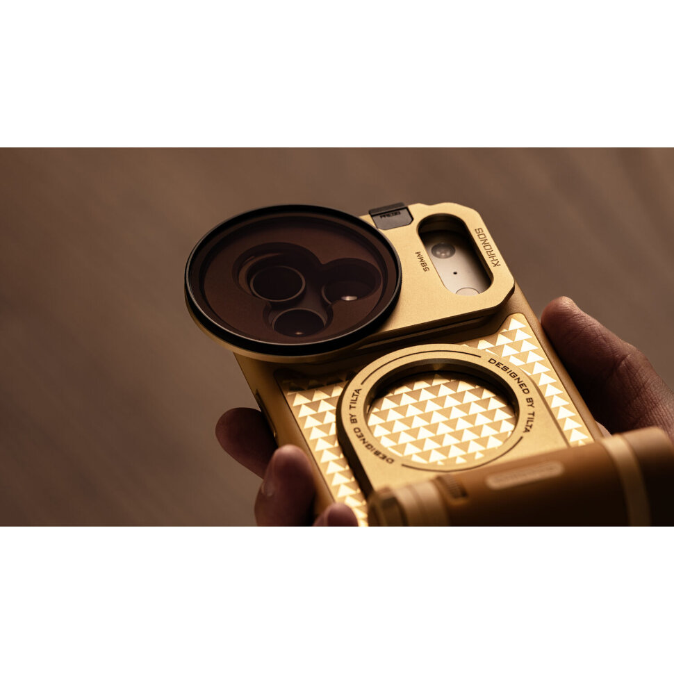 Набор Tilta Khronos Lite x On the Roam Creator Kit для iPhone 17 Pro Max Золото Набор Tilta Khronos Lite x On the Roam Creator Kit для iPhone 17 Pro Max Золото