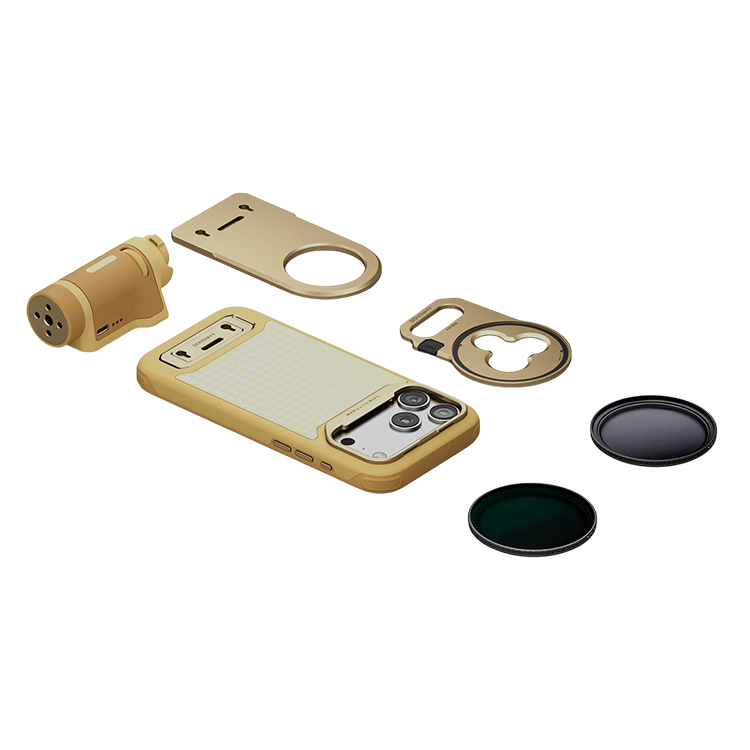Набор Tilta Khronos Lite x On the Roam Creator Kit для iPhone 17 Pro Max Золото Набор Tilta Khronos Lite x On the Roam Creator Kit для iPhone 17 Pro Max Золото