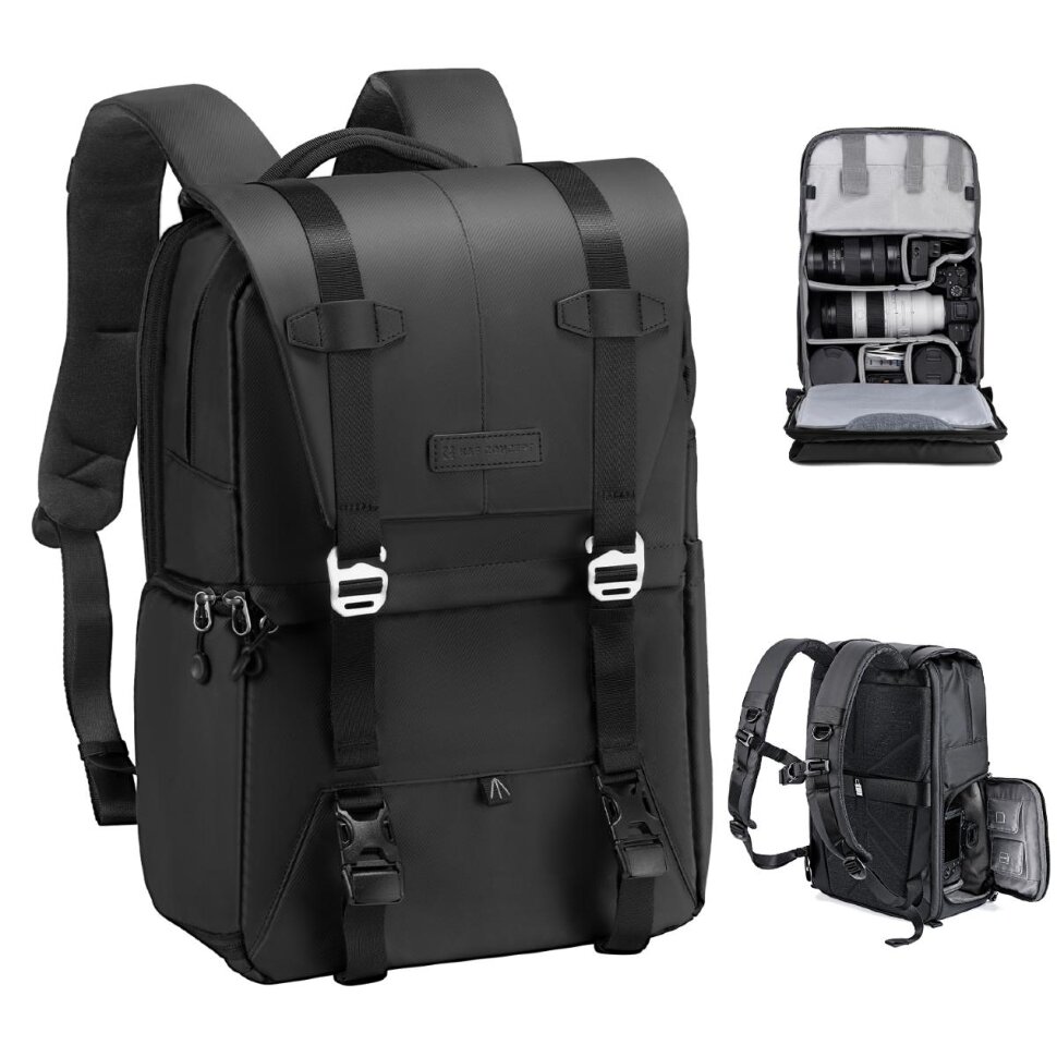 Рюкзак K&F Concept Urban Wander 20L Чёрный Рюкзак K&F Concept Urban Wander 20L Чёрный