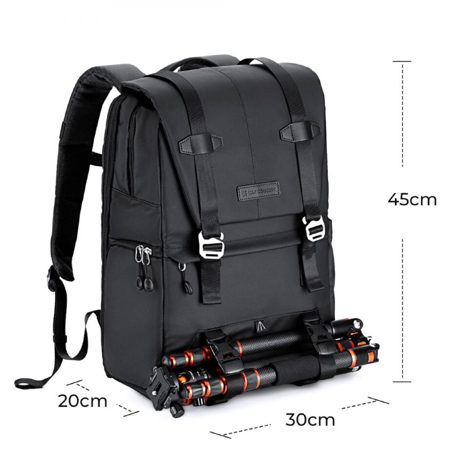 Рюкзак K&F Concept Urban Wander 20L Чёрный Рюкзак K&F Concept Urban Wander 20L Чёрный