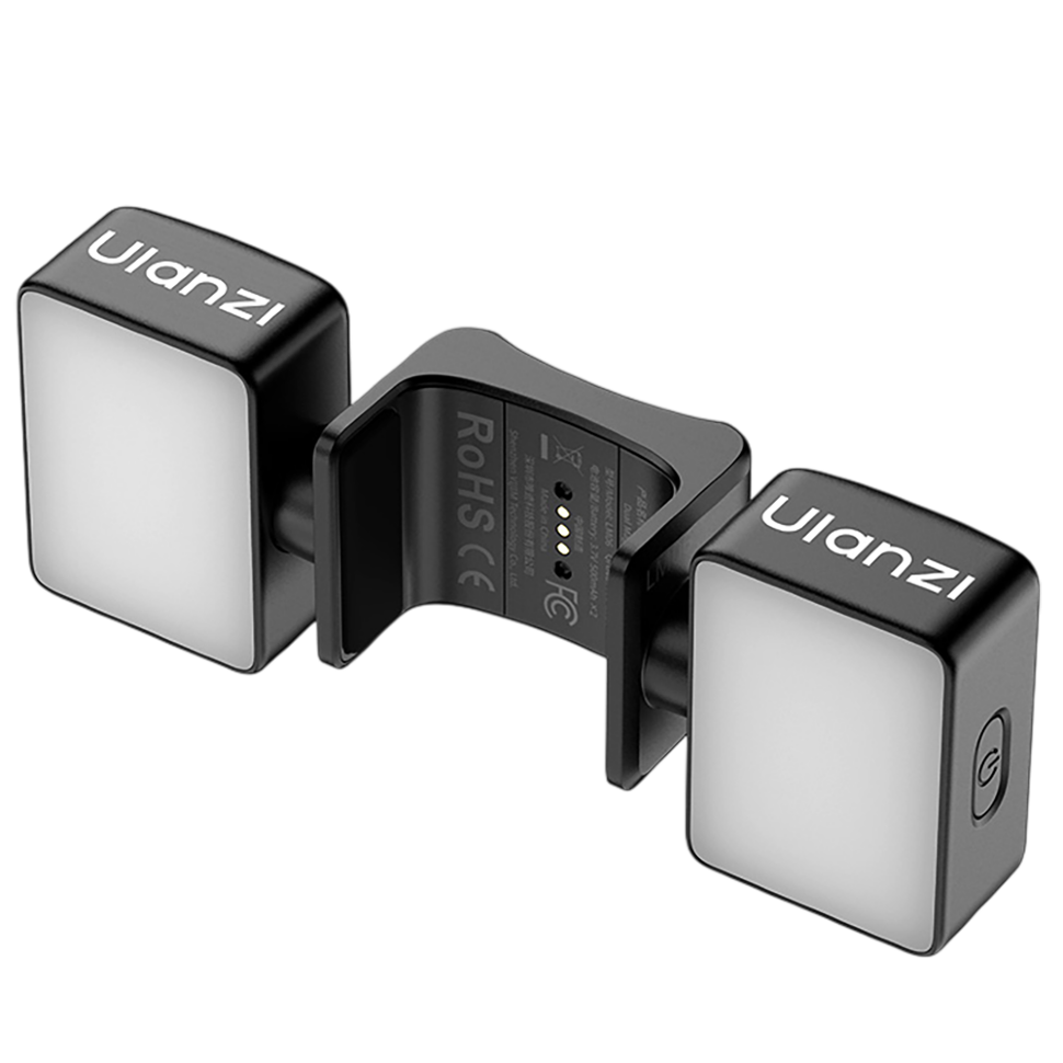 Осветитель Ulanzi LM06 Dual Magnetic для DJI Osmo Pocket 3/4 Осветитель Ulanzi LM06 Dual Magnetic для DJI Osmo Pocket 3/4