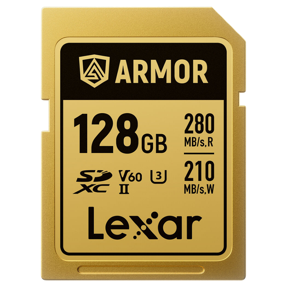 Карта памяти Lexar Armor Gold SDXC UHS-II U3 V60 128 Гб Карта памяти Lexar Armor Gold SDXC UHS-II U3 V60 128 Гб