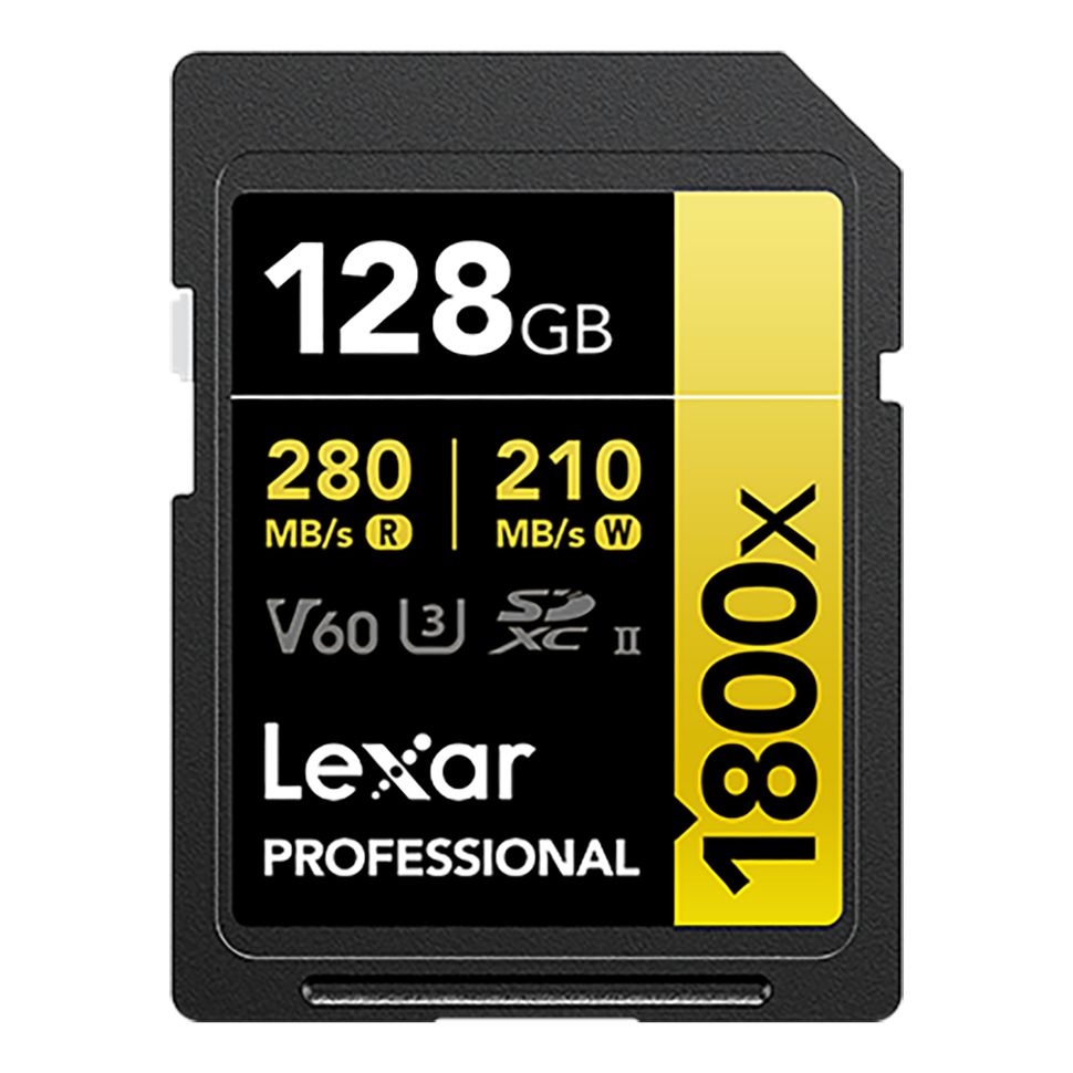 Карта памяти Lexar Professional 1800x SDXC UHS-II 128 Гб Карта памяти Lexar Professional 1800x SDXC UHS-II 128 Гб