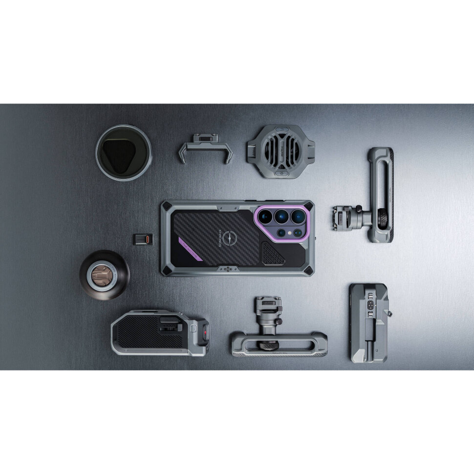 Чехол Tilta Khronos Ultimate Kit для Samsung Galaxy S26 Ultra Серый Чехол Tilta Khronos Ultimate Kit для Samsung Galaxy S26 Ultra Серый
