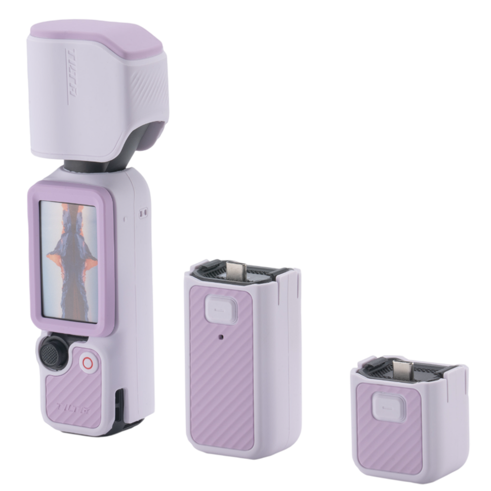 Комплект чехлов Tilta Protective Cover Power Kit для DJI Osmo Pocket 4 Фиолетовый