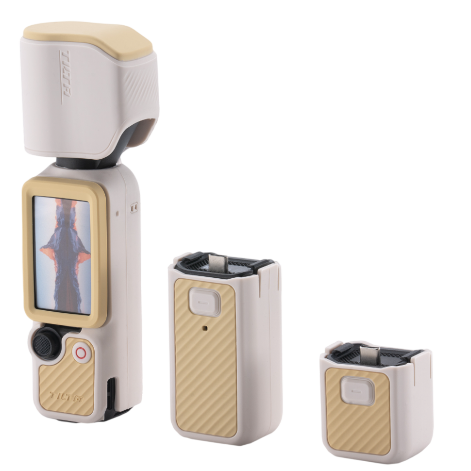 Комплект чехлов Tilta Protective Cover Power Kit для DJI Osmo Pocket 4 Бежевый
