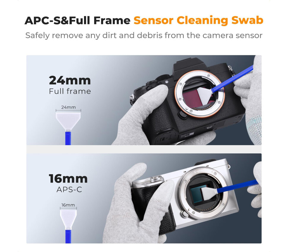 Набор для чистки оптики K&F Concept 23-in-1 Camera Cleaning Kit Набор для чистки оптики K&F Concept 23-in-1 Camera Cleaning Kit
