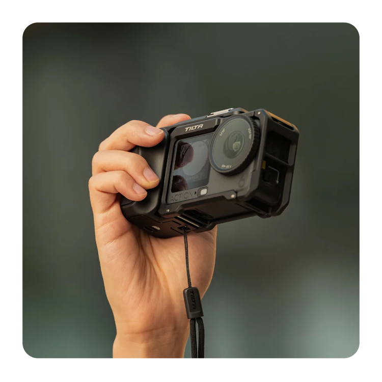 Клетка Tilta Camera Cage Street Snap Kit для DJI Osmo Action 6 Чёрная Клетка Tilta Camera Cage Street Snap Kit для DJI Osmo Action 6 Чёрная