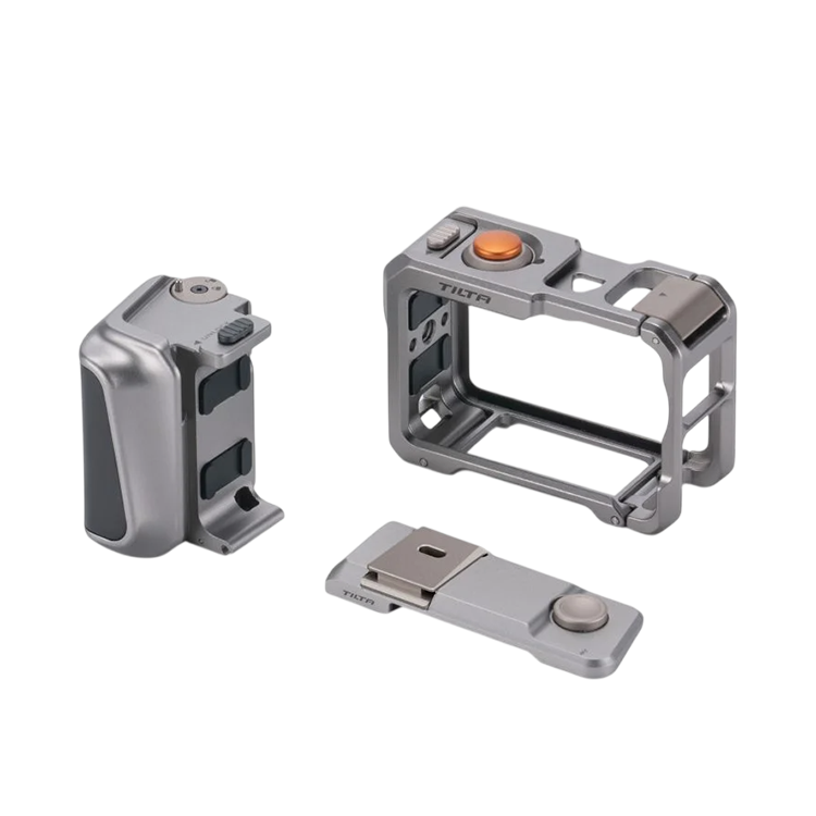 Клетка Tilta Camera Cage Street Snap Kit для DJI Osmo Action 6 Серая Клетка Tilta Camera Cage Street Snap Kit для DJI Osmo Action 6 Серая