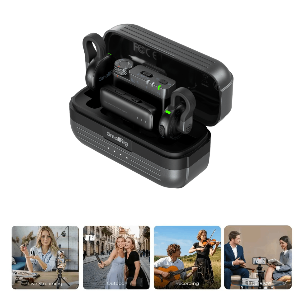 Радиосистема SmallRig S70-A Чёрная Радиосистема SmallRig S70-A Чёрная