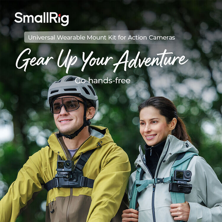 Крепление на лямку рюкзака SmallRig 5721 Hook and Loop Backpack Strap Mount для экшн-камеры Крепление на лямку рюкзака SmallRig 5721 Hook and Loop Backpack Strap Mount для экшн-камеры