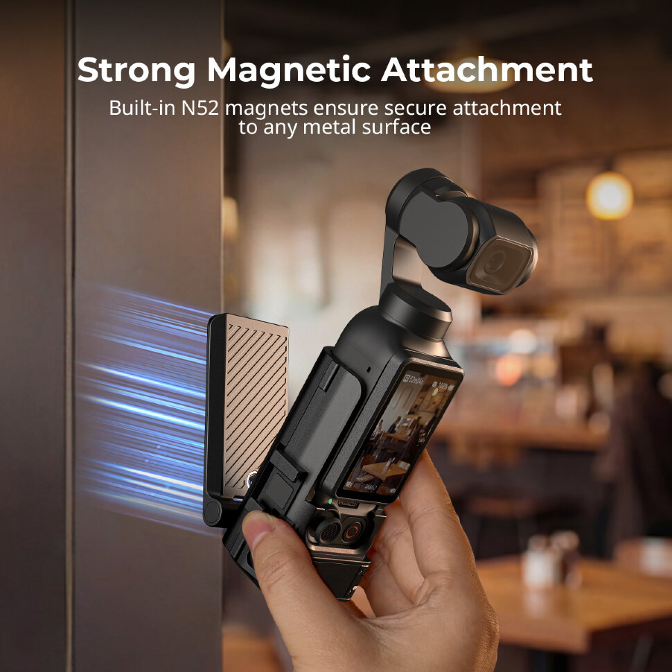 Клетка SmallRig 6009 Magnetic Mount для DJI Osmo Pocket 4/4P Клетка SmallRig 6009 Magnetic Mount для DJI Osmo Pocket 4/4P