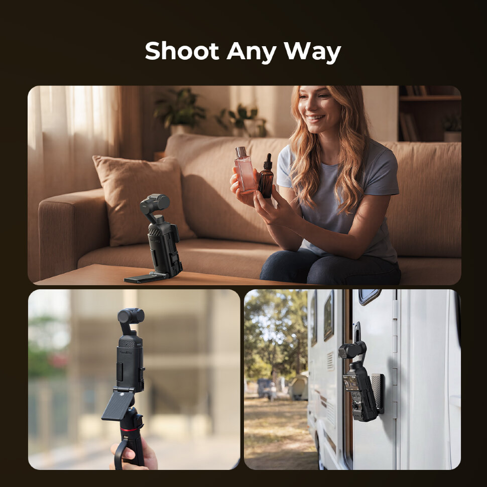 Клетка SmallRig 6009 Magnetic Mount для DJI Osmo Pocket 4/4P Клетка SmallRig 6009 Magnetic Mount для DJI Osmo Pocket 4/4P