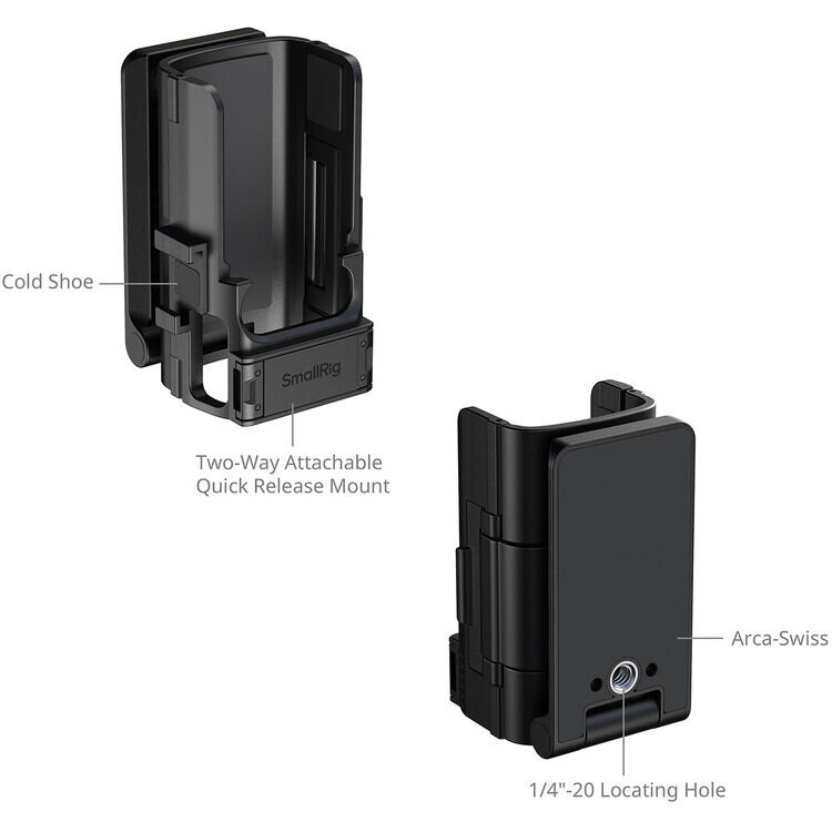Клетка SmallRig 6009 Magnetic Mount для DJI Osmo Pocket 4/4P Клетка SmallRig 6009 Magnetic Mount для DJI Osmo Pocket 4/4P