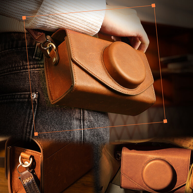 Чехол SmallRig Leather Storage Bag для Fujifilm X-E5/X100VI Коричневый Чехол SmallRig Leather Storage Bag для Fujifilm X-E5/X100VI Коричневый