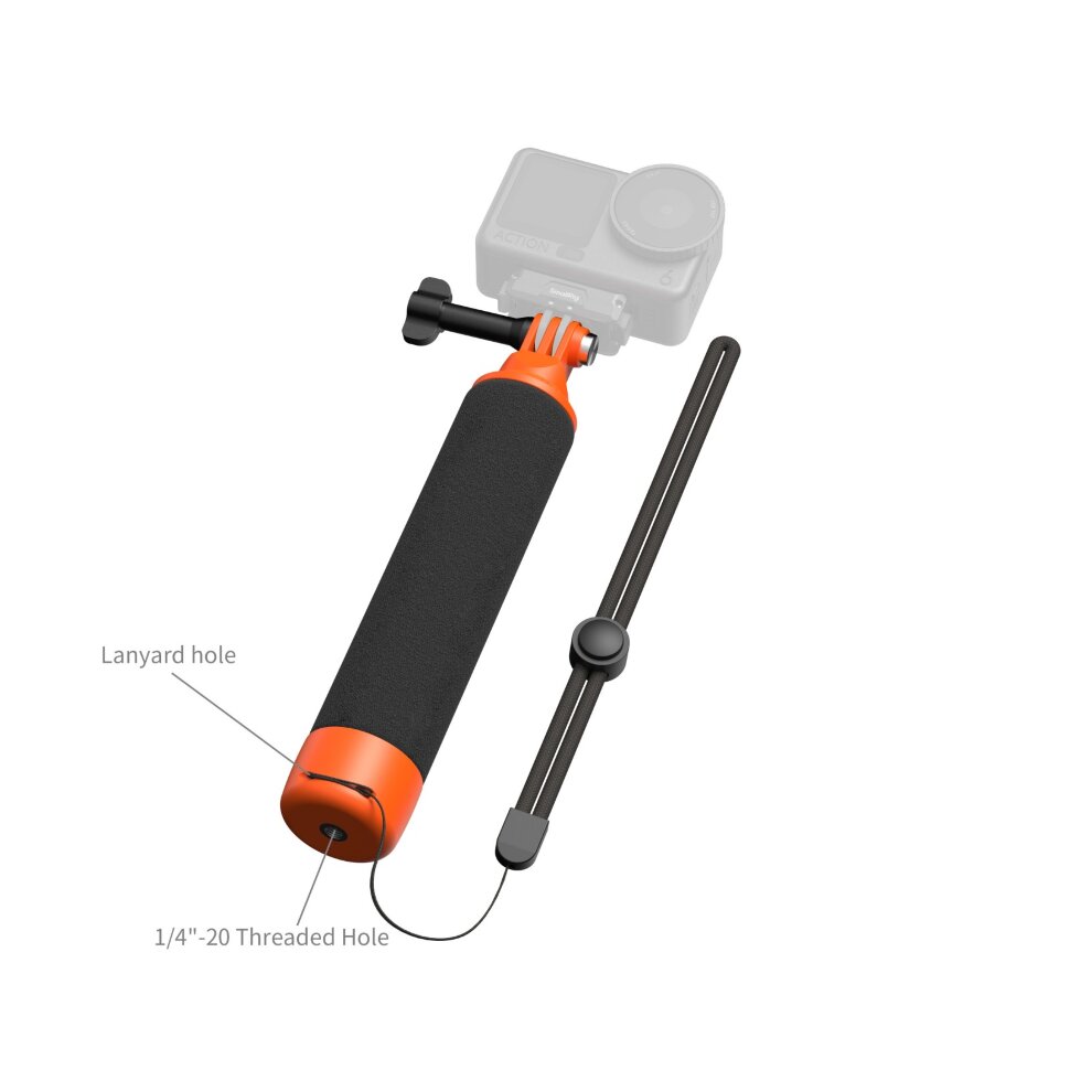 Рукоятка-поплавок SmallRig 6152 Floating Grip для экшн-камеры Рукоятка-поплавок SmallRig 6152 Floating Grip для экшн-камеры